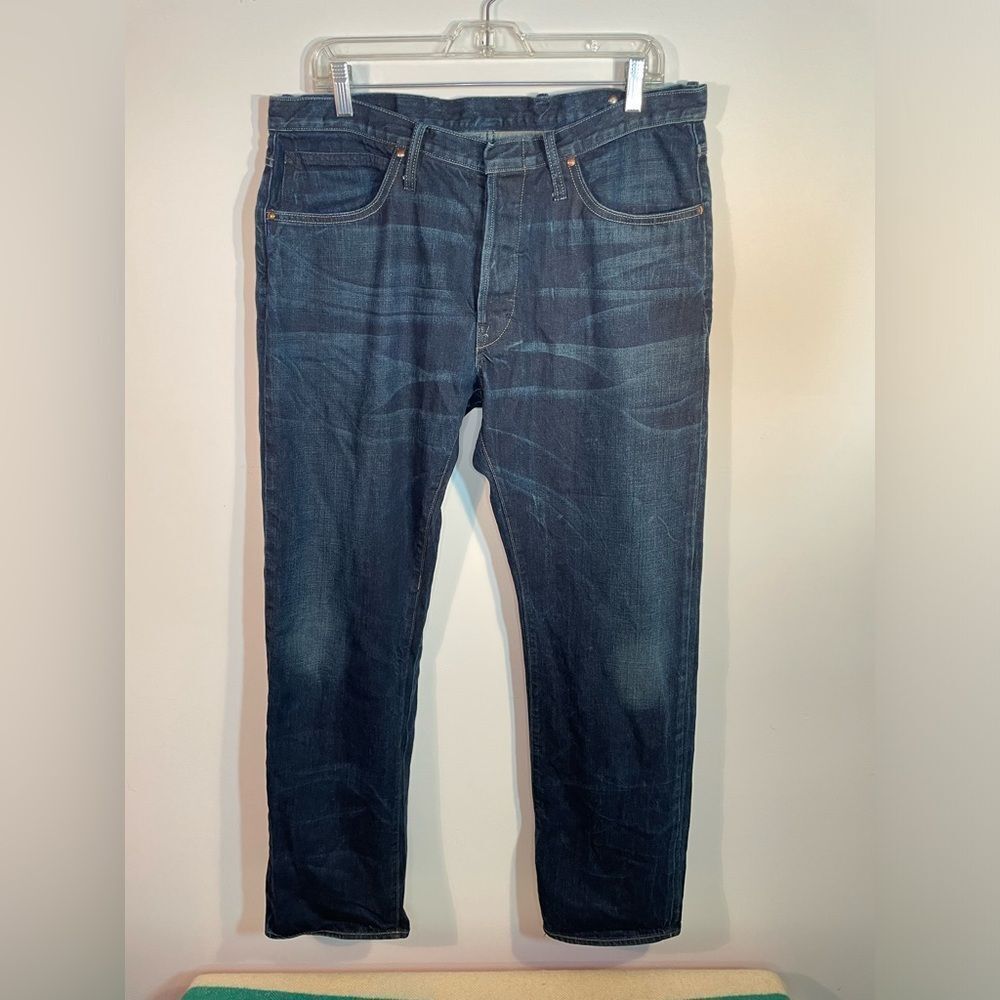 The Blksmth Roger Selvedge Jeans Blue Mens 36‎